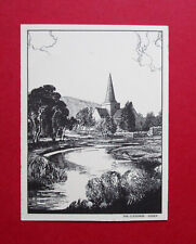 CRYSELCO SCARCE 1939 LARGE TRADE CARD  BEAUTIFUL WATERWAYS  No 18 CUCKMERE SUSEX picture
