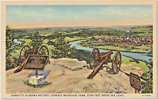 Garrity's Civil War Alabama Battery, Lookout Mountain, Tennessee TN-antique picture