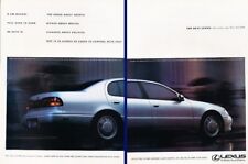 1993 Lexus GS300 Original 2-page Advertisement Print Art Car Ad K69 picture