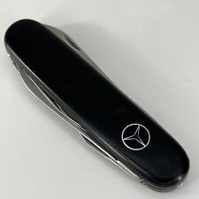 Vintage Mercedes Benz Black Pocket Knife Rostfrei Solingen INOX Germany - GREAT picture