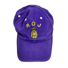 Royal Order of Jesters Billiken Purple Shriners Party Hat Cap Adjustable OSFM picture