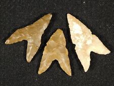 Lot of THREE Ancient Tidikelt Arrowheads 7.09 picture