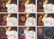 Serenity Movie & Firefle Autograph / Pieceworks / Chase / Promo Card Selection picture