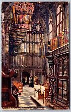 Tuck~London England UK~Westminster Abbey Chapel Of Henry VII~Vintage Postcard picture