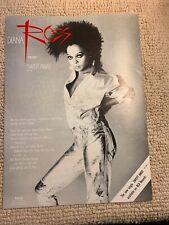 10-13 1/4” Diana Ross Swept Away album ad Flyer picture