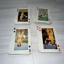 Vintage playing cards naked explicit Erotica Sexual 52 cards total no box picture