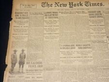 1917 JUNE 25 NEW YORK TIMES NEWSPAPER- ROOSEVELT BOYS TO JOIN PERSHING - NT 7804 picture