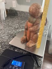 Wood Carved Standing Bunny Rabbit Figurine Figure 12