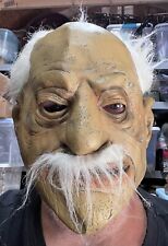 PMG Halloween Paper Magic Latex Realistic Full-Face OLD MAN MASK Hair 2005 picture
