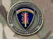 Headquarters & Headquarters Company HHC United States Army Europe Challenge Coin picture