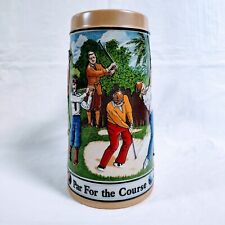 1992 Budweiser Salutes Par For The Course Golf Sport Series Stein picture