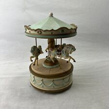 Vintage Rare 1991 Hourse Of Lloyd Musical Carousel Horses picture