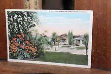Antique Postcard Free US Shipping Bungalow Street Scene Florida Bartow picture