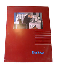 Vintage 1984 IBM Endicott Heritage Folder President Ronald Reagan’s Visit picture