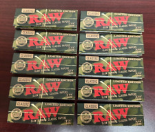 RAW Classic CAMO Limited Edition Cigarette Rolling Papers -10 PACKS picture