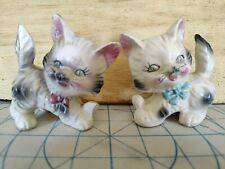 Vintage 1950's Cat salt and pepper shakers.  Japan picture