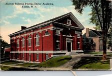 Postcard Alumni Building Phillips Exeter Academy New Hampshire NH 1917      5445 picture