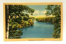Alpena Michigan MI Thunder Bay Linen Vintage Postcard picture