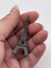 Vintage Miniature Metal Eiffel Tower Figurine Trinket Figurine Decor *** picture