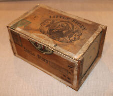 VTG Little Story Wooden Cigar Box Converted to BB Gun Target Game Found in Barn picture