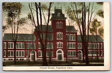 School House Napoleon Ohio c1909 Printed Postcard picture