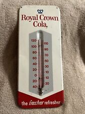 ROYAL CROWN COLA ADVERTISING THERMOMETER SIGN picture