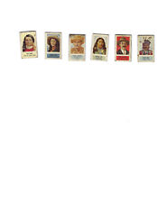 6 different 1949 Topps X-Ray Round - fair condition picture