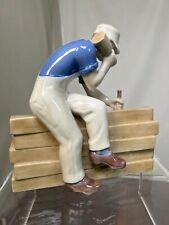 Bing and Grondahl B & G Stoneware Carpenter # 2339 Wood Worker Framer Figurine picture