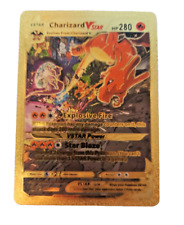 Charizard VSTAR 280 HP Gold Card - Limited Edition Holo Rare - Pokémon Inspired picture