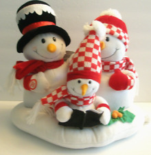 Jolly Jinglers Singing Snowmen Jingle Bells Christmas Innovage  CE picture