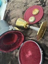 Vintage Sterling Chalice Pyx and Case picture