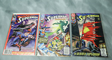 Vintage 90's Lot Of 3 DC Comics Superman comic book picture