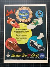 Vintage 1941 Weather Bird Shoes Print Ad picture