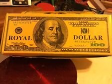 Vintage Royal 100 Dollar Bill 6 Decks Plastic Playing Cards NEW Sealed Casino picture
