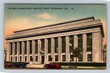 Indianapolis, American Legion National Headquarters Linen Indiana c1948 Postcard picture