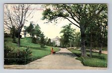 Bronx Park NY-New York, View In The Botanical Garden, Vintage c1915 Postcard picture