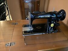vintage 1951 singer sewing machine table with foot pedal picture