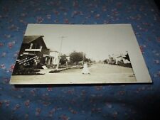 (1032) Old Postcard  1908 ? ? Main St. New Auburn Wis picture