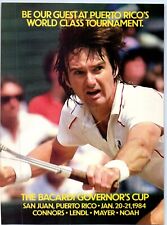 Bacardi Governor's Cup Tennis Tournament Rum 1983 Print Ad 8