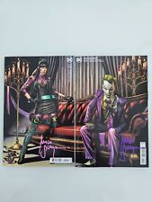 Joker #9 DC Mico Suayan Connecting Cover Variants Set SIGNED W/ COA picture