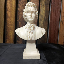Vintage Mozart Sculpture Bust - Perfect Piano Decor Piece-Italian Made picture