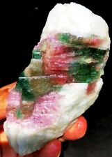 326g Natural Excellent Watermelon Color Tourmaline Ice Crystal Specimen ia3055a picture