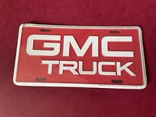 GMC Truck License Plate picture