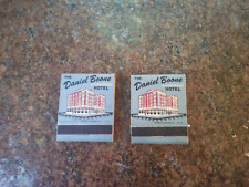 Vintage Missouri Matchbook “The Daniel Boone Hotel” Columbia, MO picture
