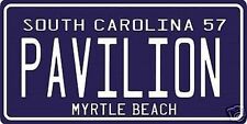 Myrtle Beach Pavilion 1957 SC  License plate picture