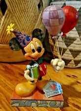 Vintage Jim Shore Mickey Mouse Cheerful Celebrations Disney Traditions Enesco picture