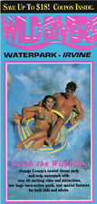 1992 Wild Rivers Waterpark, Irvine CA, Park Map & Brochure, OLD LOCATION picture
