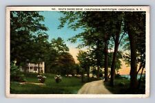 Chautauqua NY-New York, Chautauqua Institution, Antique Vintage c1924 Postcard picture