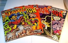 LOT OF 4 DC COMICS: THE DEMON #1 NM (1990 V2), #4-5, #13 (1972-73 V1) JACK KIRBY picture
