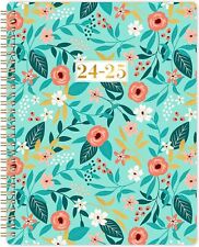 Planner 2024-2025 - Weekly and Monthly, 8'' x 10'', green  picture